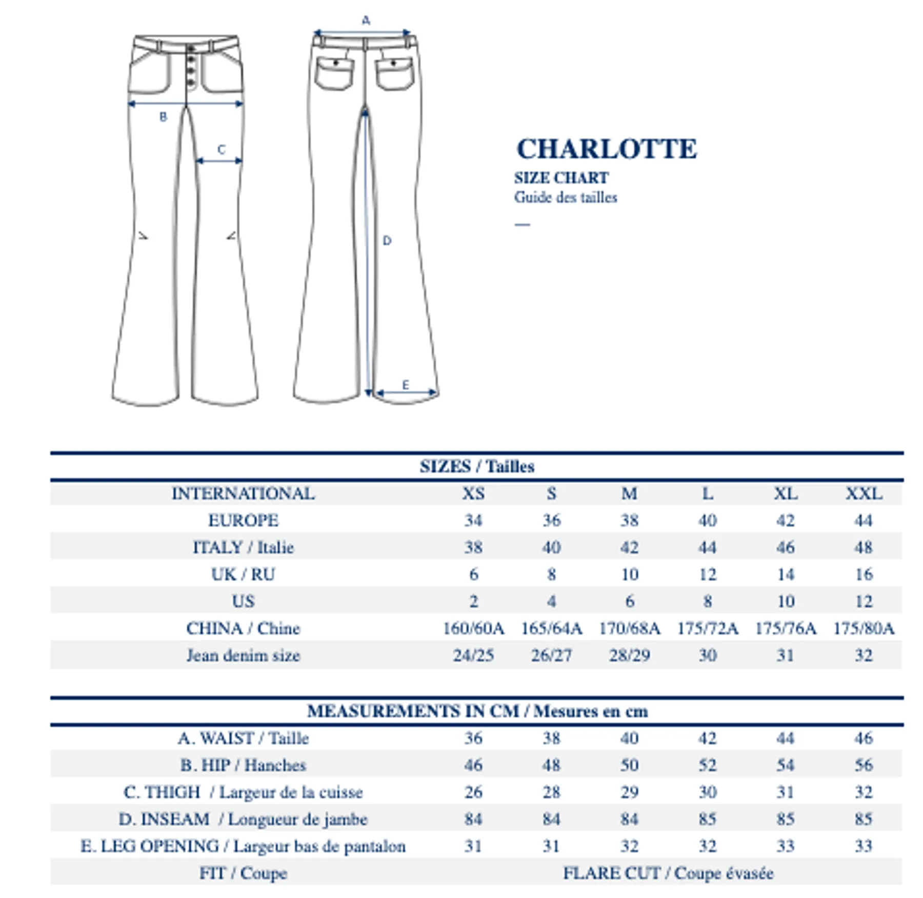 Pantalon Charlotte ocre