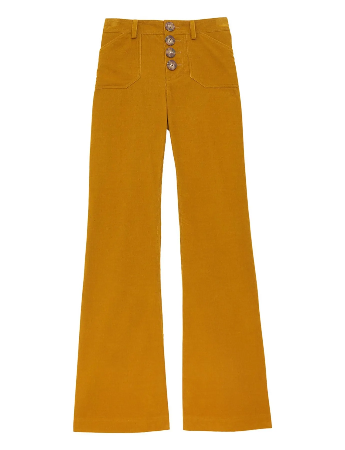 Pantalon Charlotte ocre