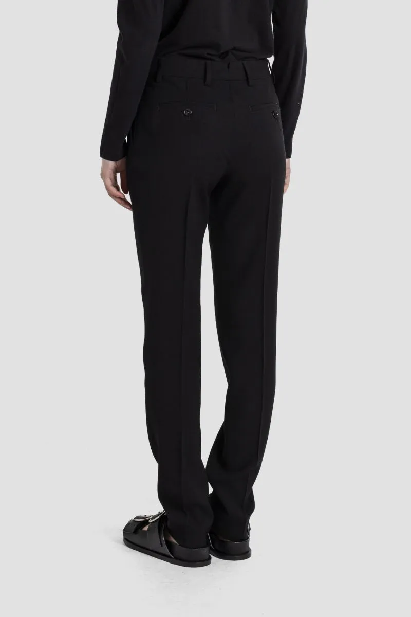 Pantalon cigarette noir