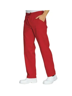 Pantalon Cuisinier Rouge