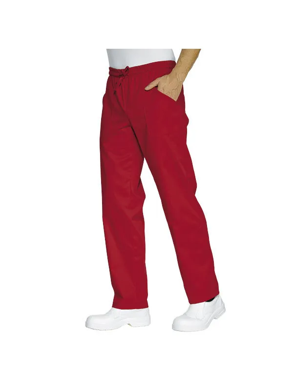 Pantalon Cuisinier Rouge