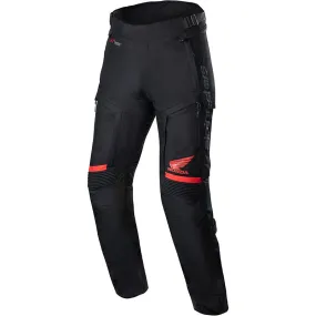 Pantalon HONDA BOGOTA PRO DRYSTAR ALPINESTARS noir/rouge - MAXXESS.FR, Pantalon moto textile