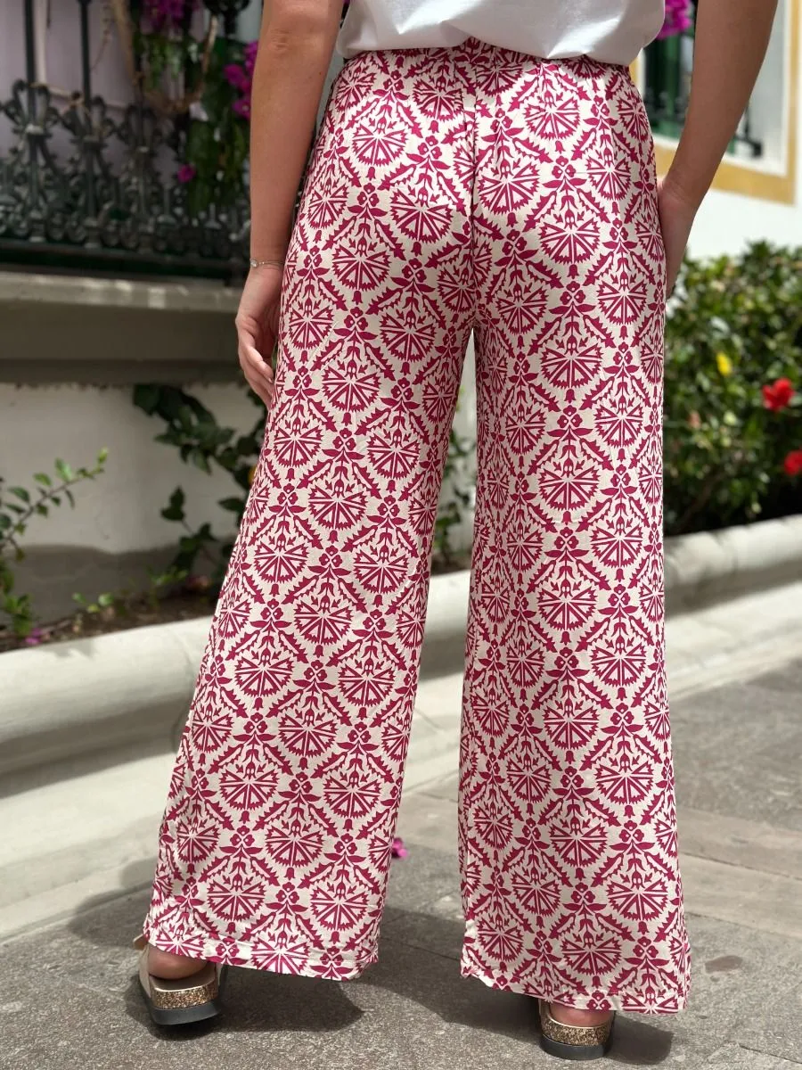 Pantalon Marie Fuchsia