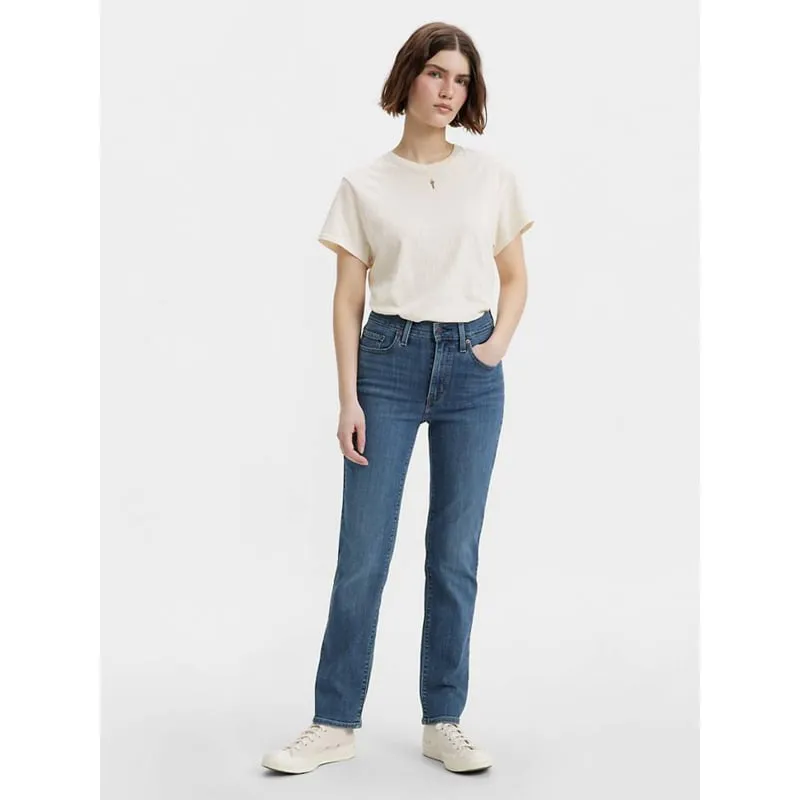 Profitez-en - Jean droit alicia bleu femme - Only | wimod