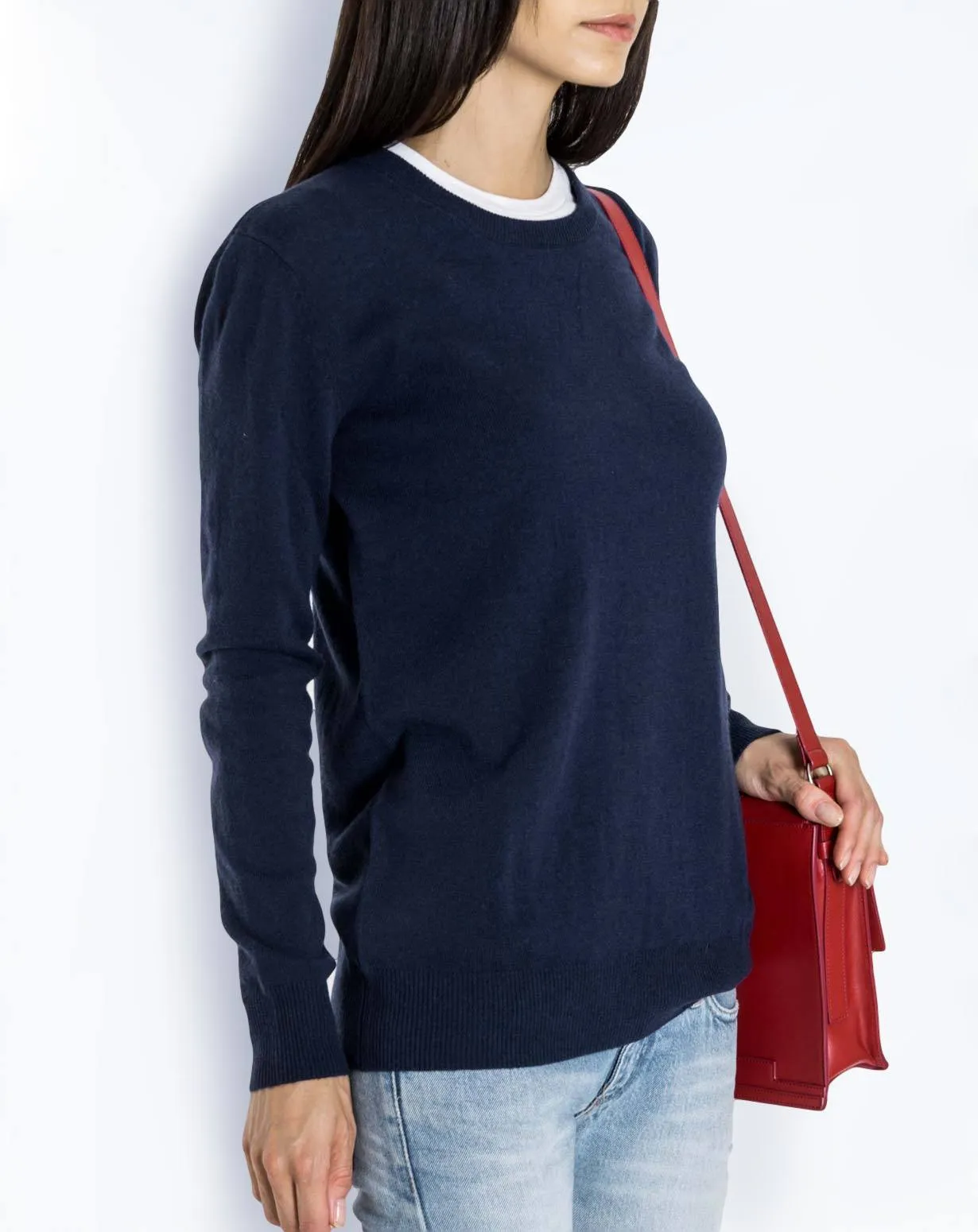 Pull Boyfriend en Cachemire Femme