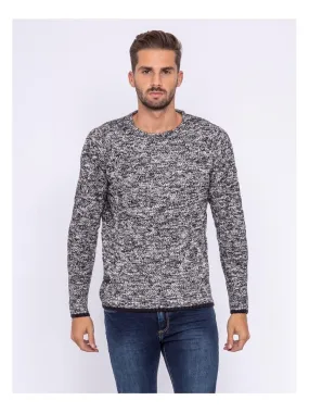 Pull col rond LALAK - Bleu marine