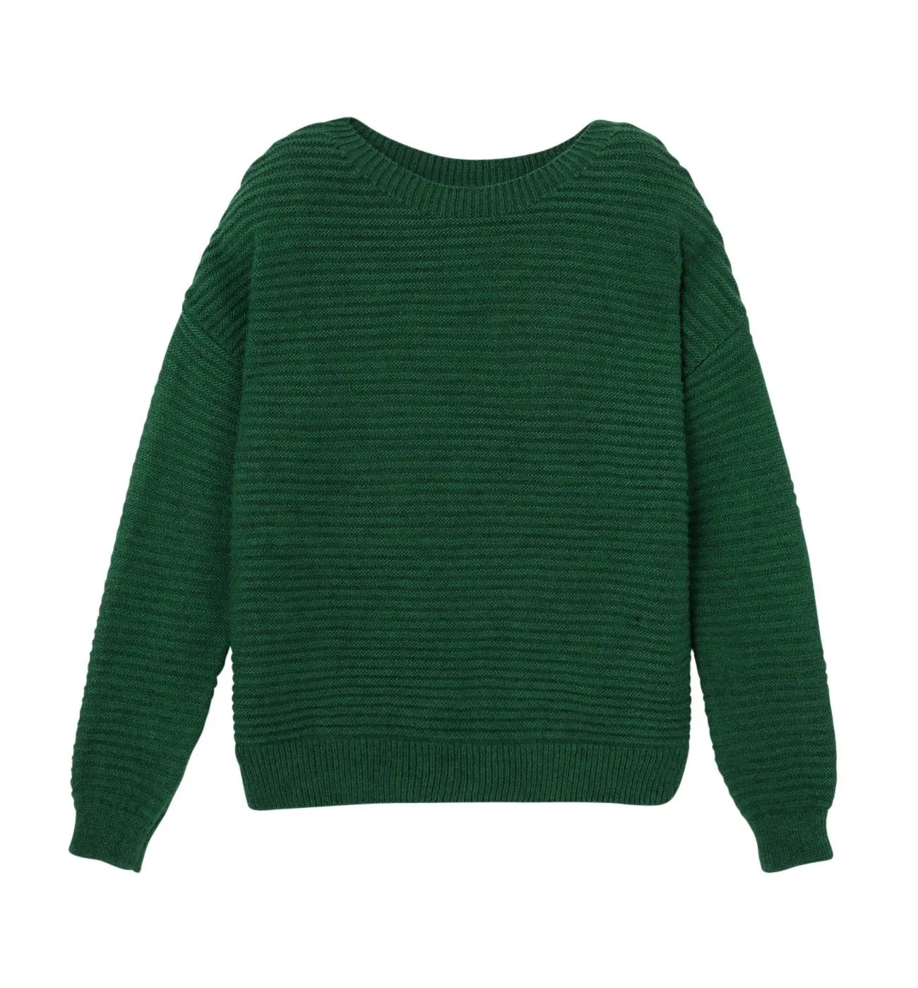 Pull en maille fantaisie Femme - Vert