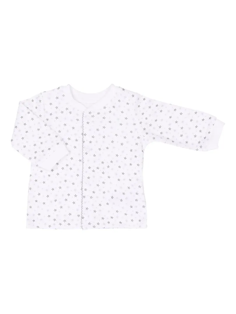 Pyjama bébé 2 pièces , ÉTOILES Kitikate - Gris