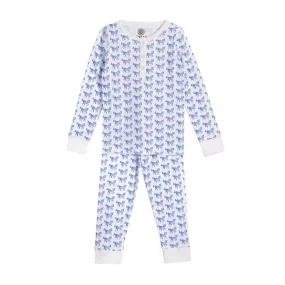 Pyjama Enfant Cheval Bleu