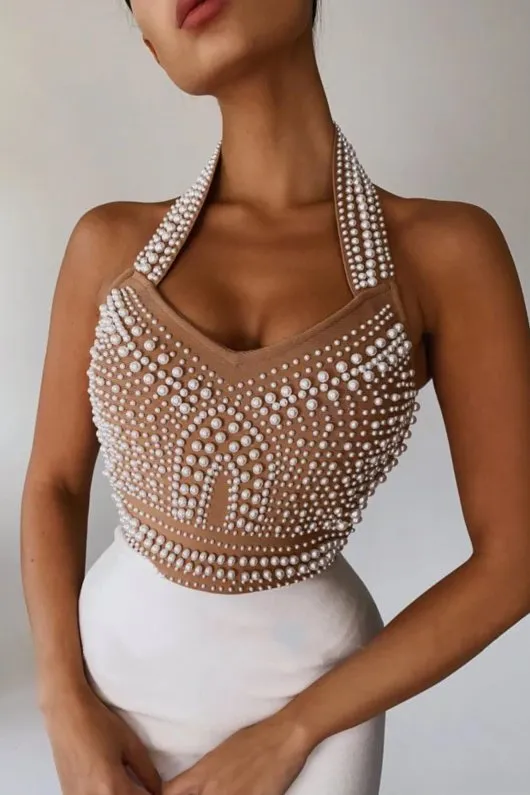 Robe de soirée Strass