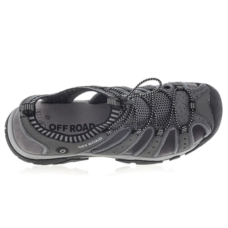 Sandales / nu-pieds Homme Gris Off Road : Sandales / Nu-pieds . Besson Chaussures