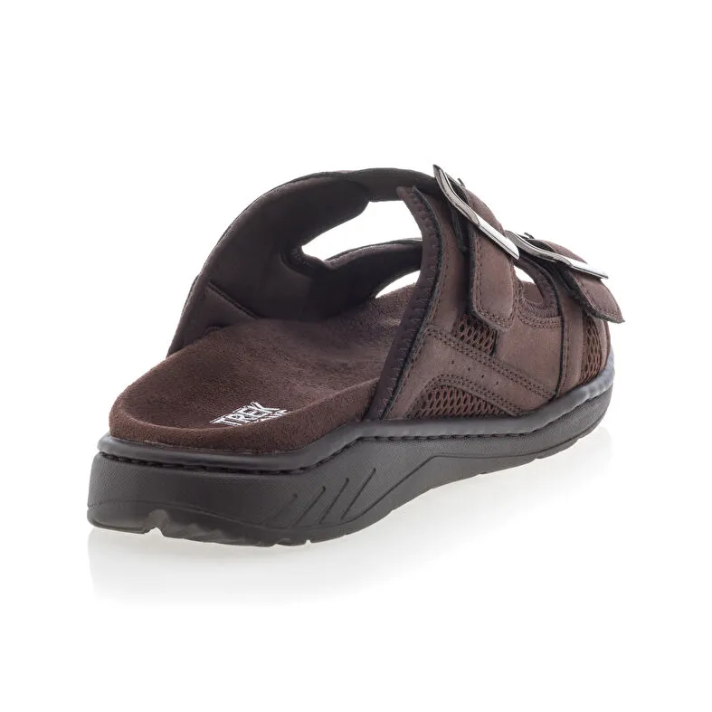 Sandales / nu-pieds Homme Marron Trek Stone : Sandales / Nu-pieds . Besson Chaussures