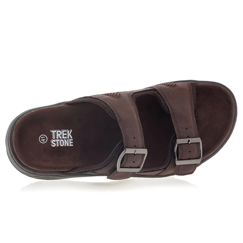 Sandales / nu-pieds Homme Marron Trek Stone : Sandales / Nu-pieds . Besson Chaussures