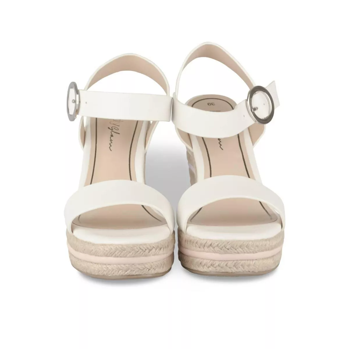 Sandales BLANC LADY GLAM