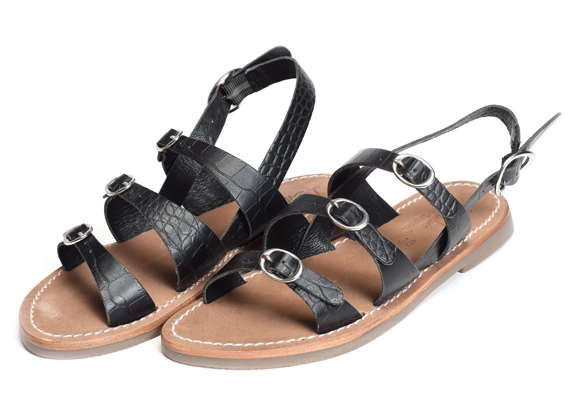 sandales et nu-pieds Atelier tropezien  Sh301 noir 