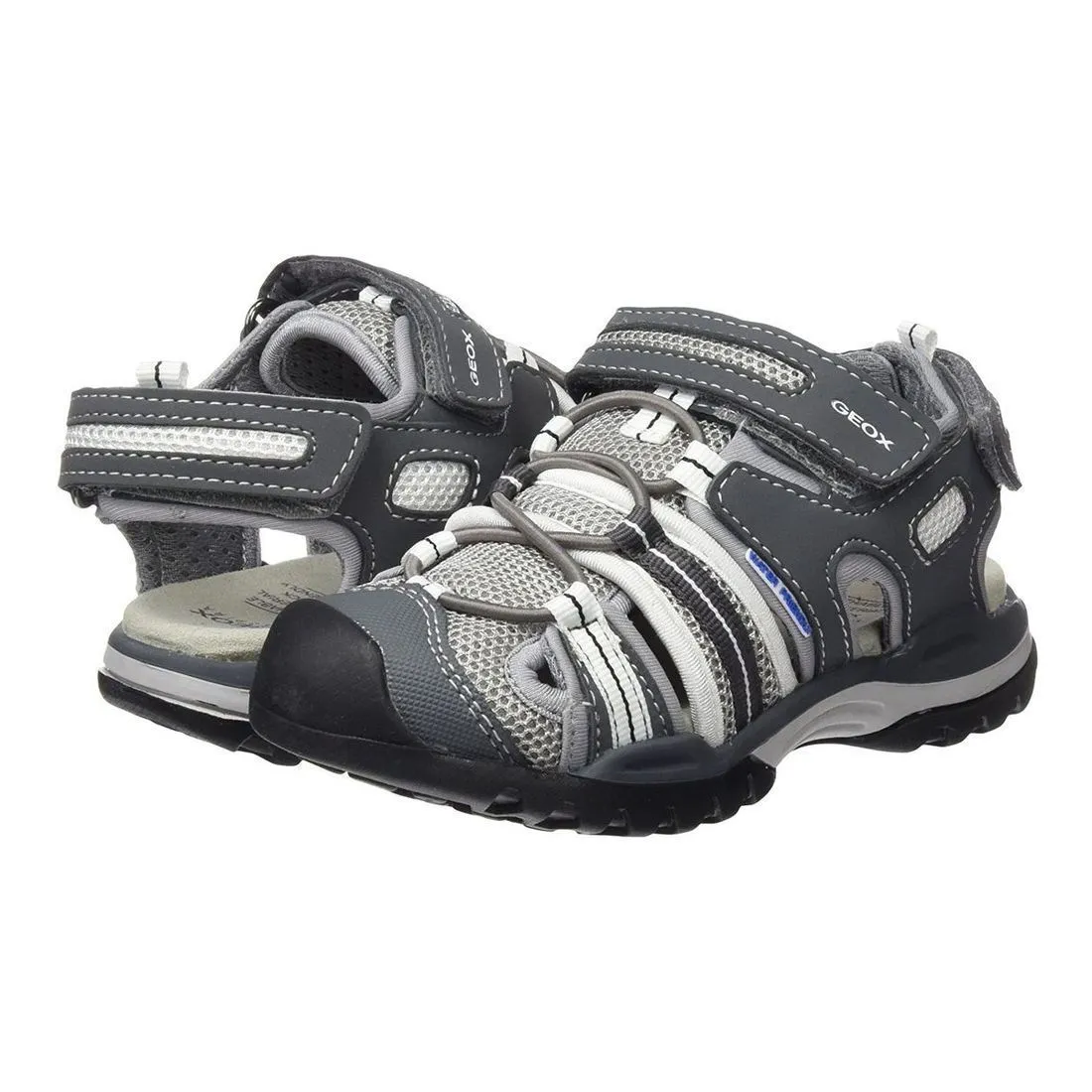 Sandales Geox j borealis gris