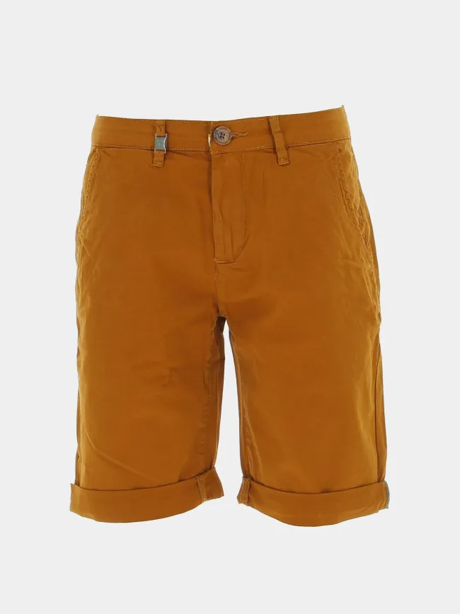 Short chino boldous marron homme - Benson & Cherry | wimod