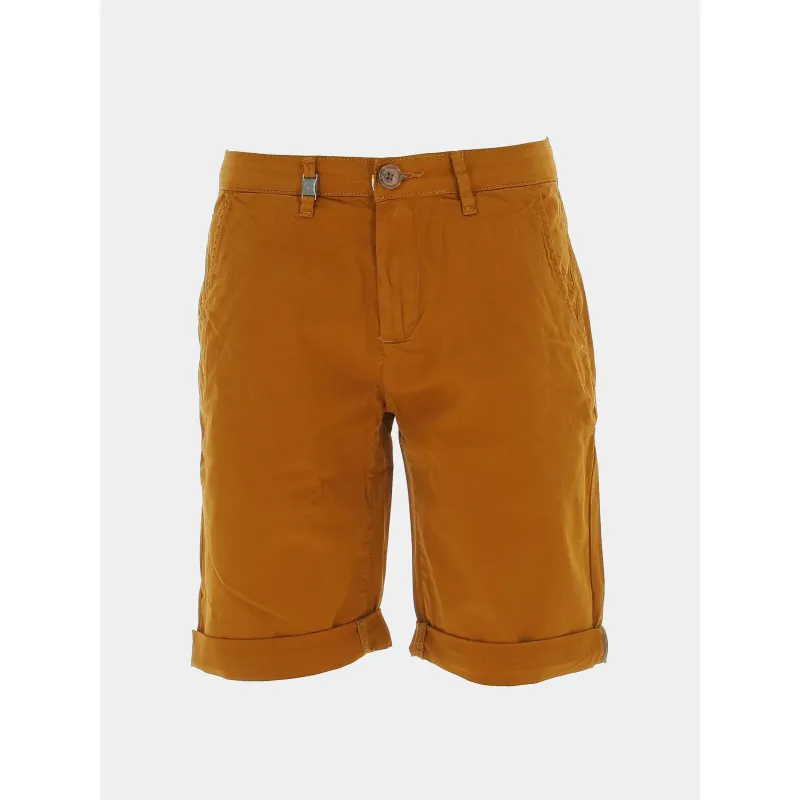 Short chino boldous marron homme - Benson & Cherry | wimod