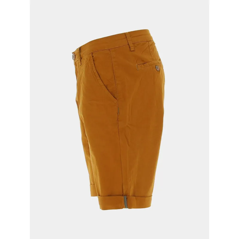 Short chino boldous marron homme - Benson & Cherry | wimod