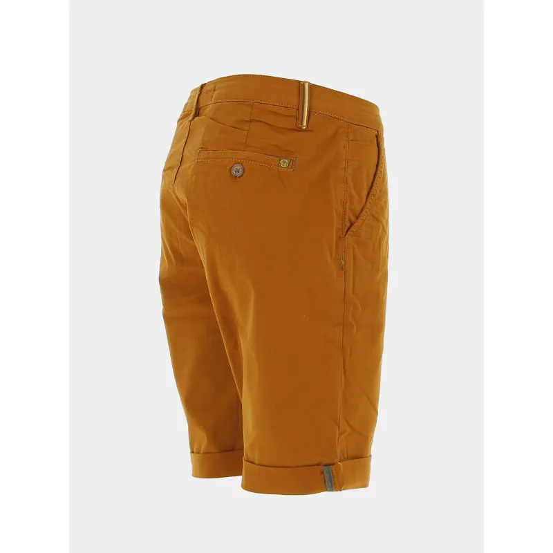 Short chino boldous marron homme - Benson & Cherry | wimod