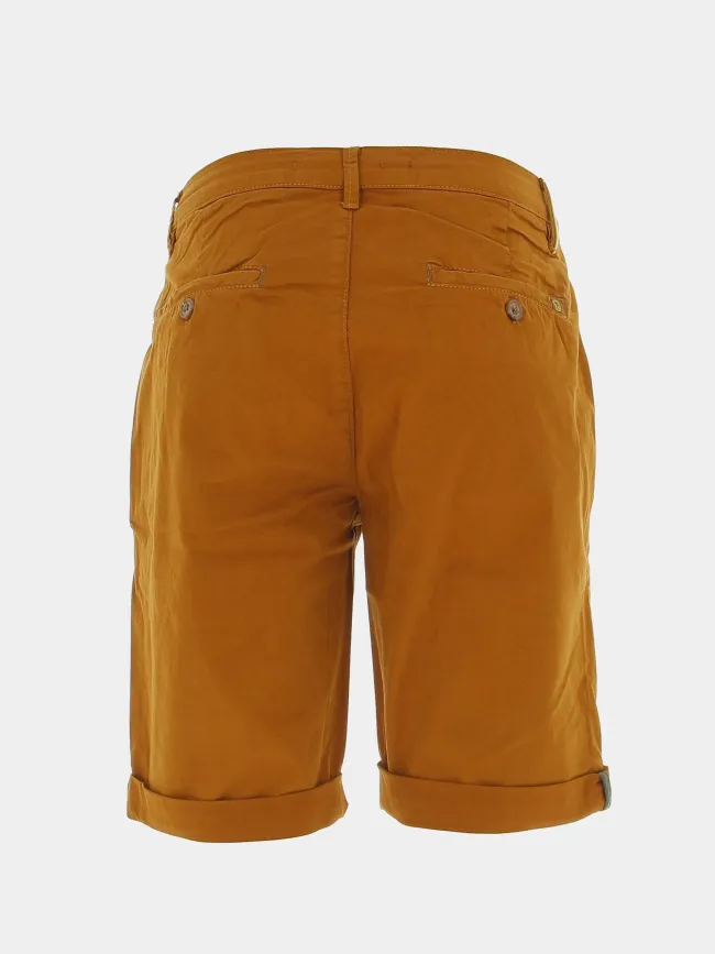 Short chino boldous marron homme - Benson & Cherry | wimod