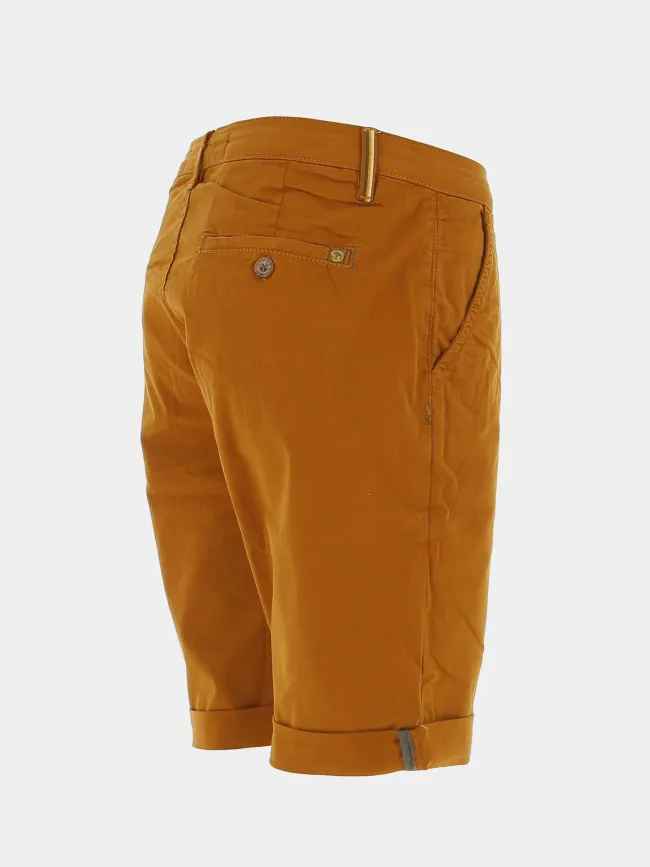 Short chino boldous marron homme - Benson & Cherry | wimod