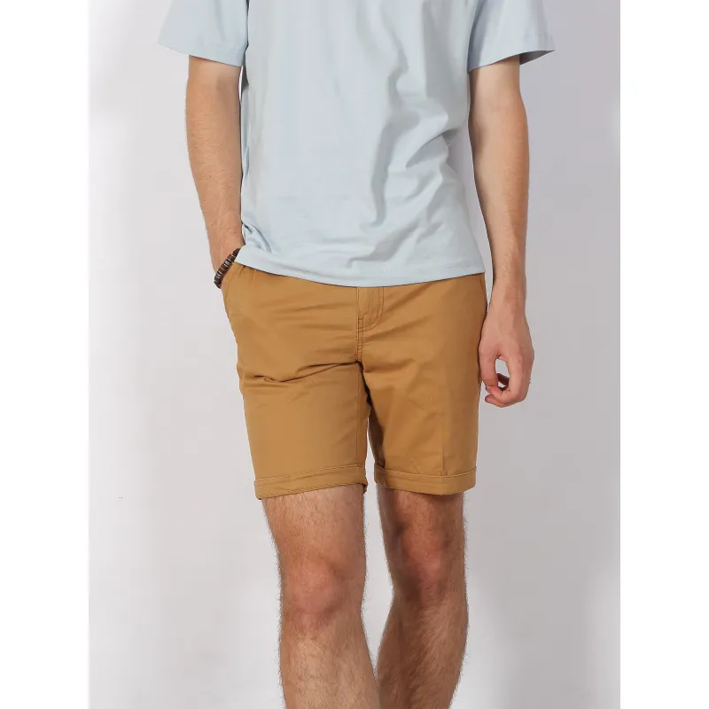 Short chino boldous marron homme - Benson & Cherry | wimod