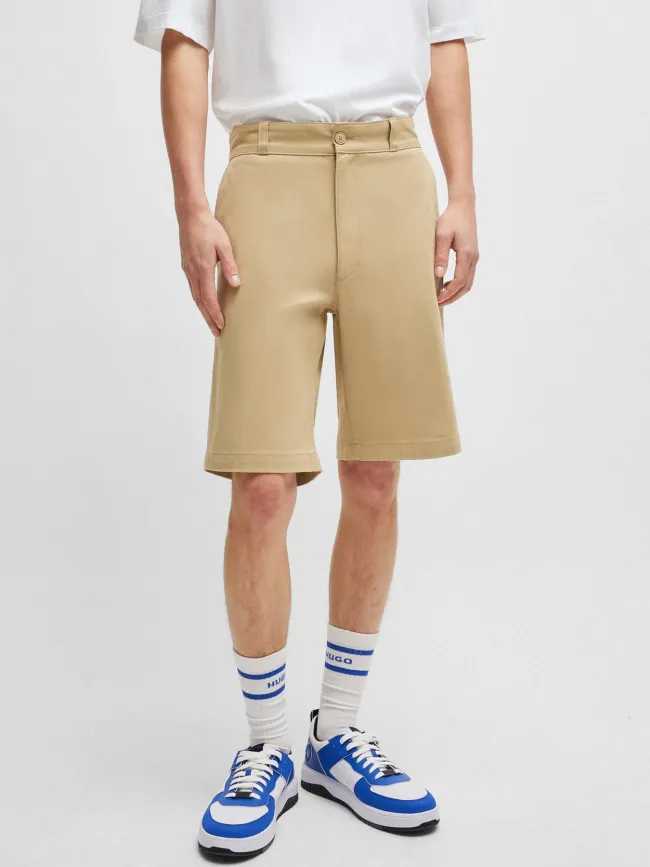 Short chino dante beige homme - Hugo | wimod