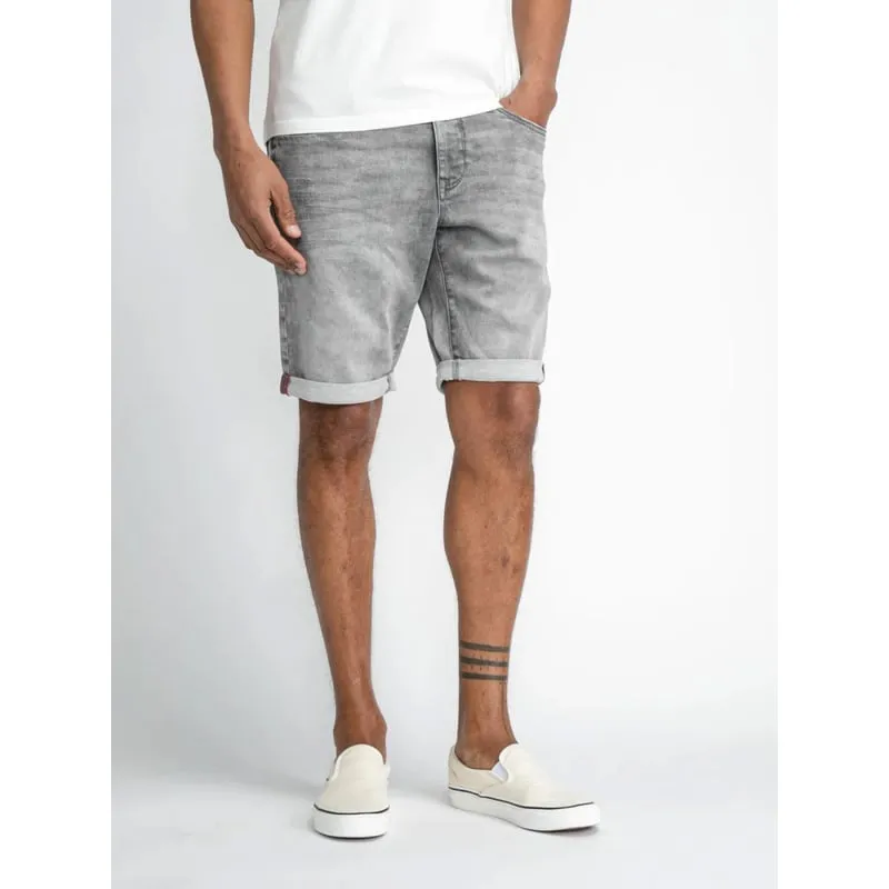 Short chino jogg swoop kaki homme - Le Temps Des Cerises | wimod