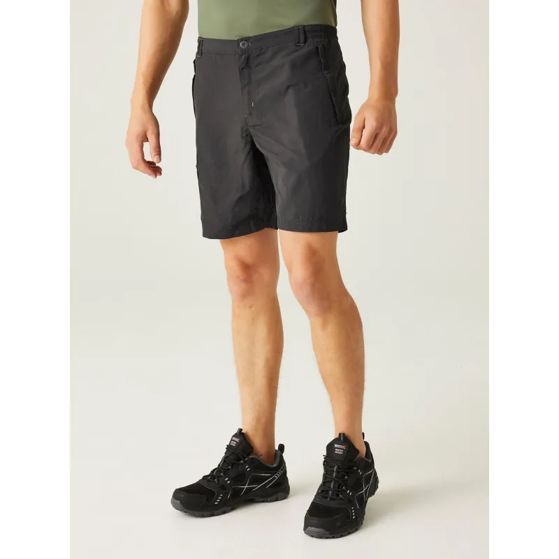 Short chino jogg swoop kaki homme - Le Temps Des Cerises | wimod