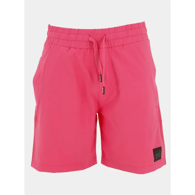 Short chino jogg swoop kaki homme - Le Temps Des Cerises | wimod