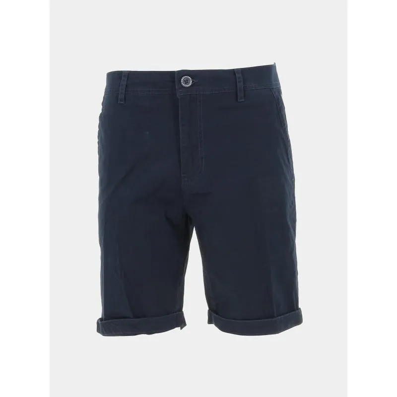 Short chino mahan bleu marine homme - Sunvalley | wimod