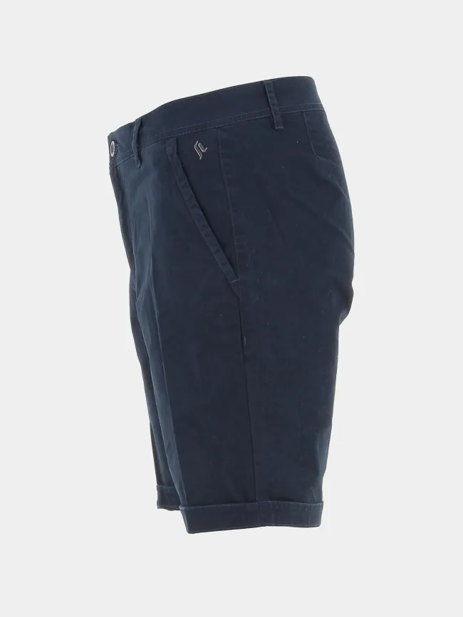 Short chino mahan bleu marine homme - Sunvalley | wimod