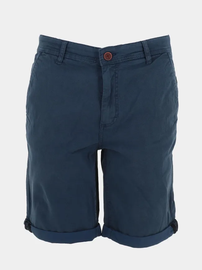 Short chino twill stretch bleu marine homme - Rms 26 | wimod