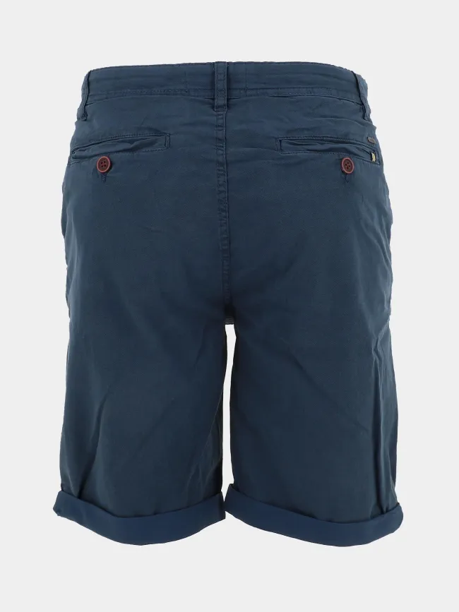 Short chino twill stretch bleu marine homme - Rms 26 | wimod