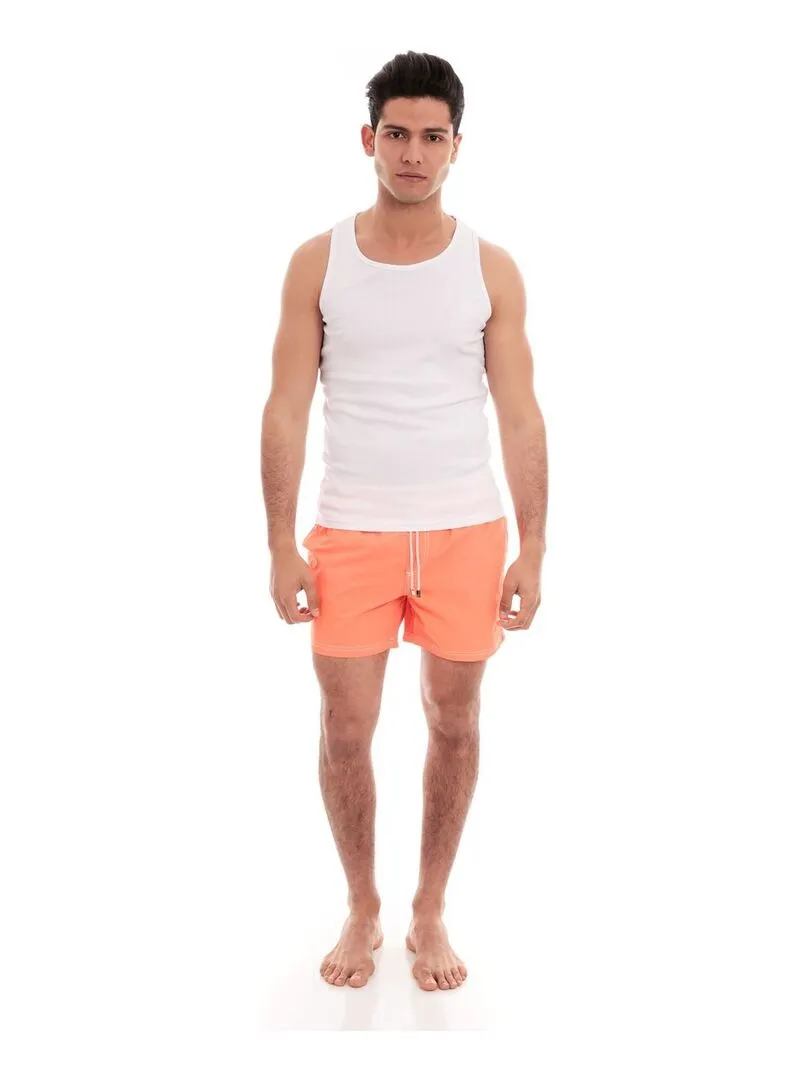 SHORT DE BAIN GARYFLUO - Orange