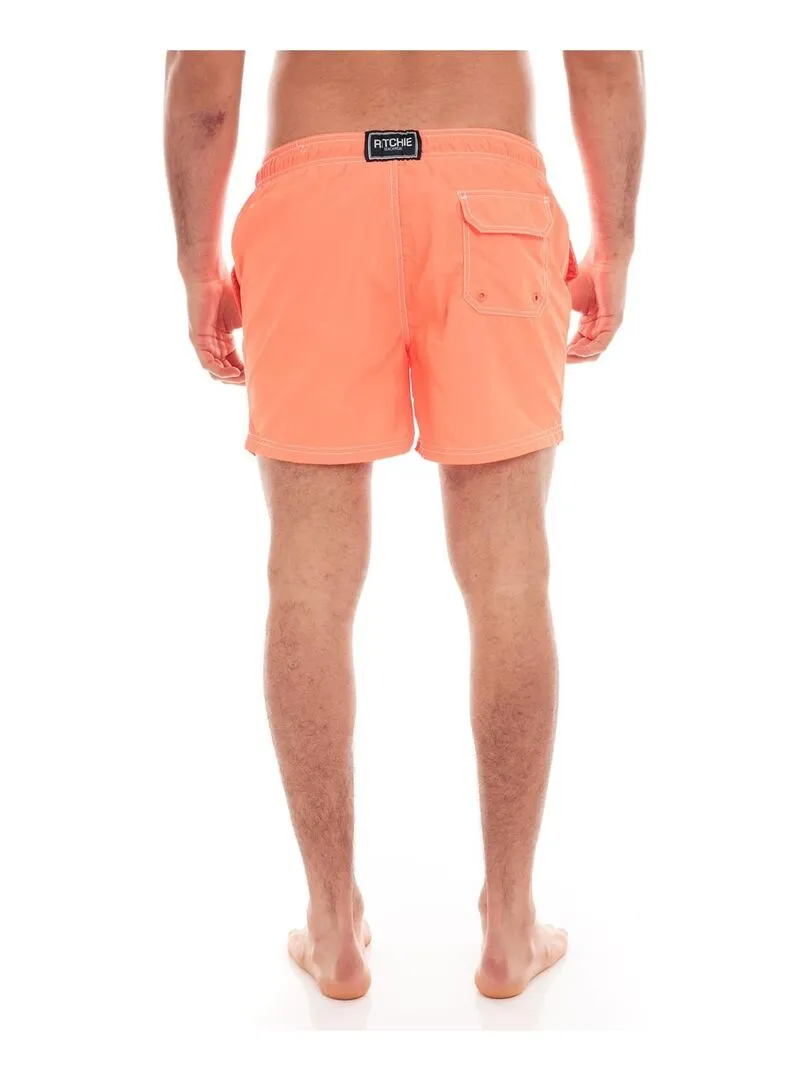 SHORT DE BAIN GARYFLUO - Orange