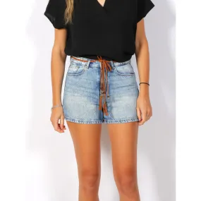 Short en jean loreen taille haute femme - Only | wimod