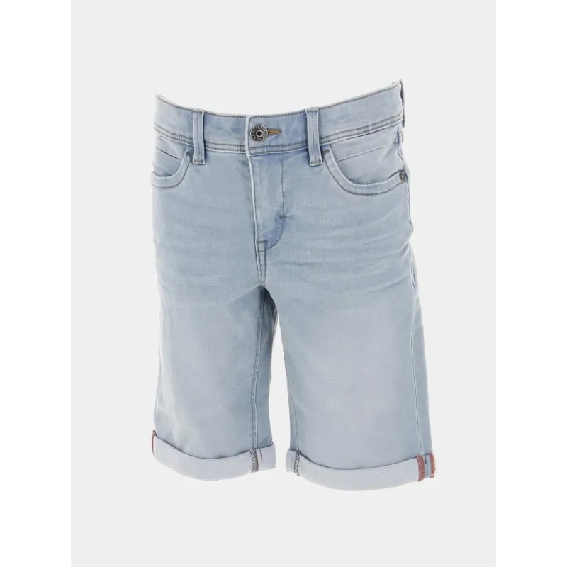 Short en jean silas slim gris garçon - Name It | wimod