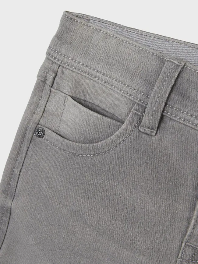 Short en jean silas slim gris garçon - Name It | wimod