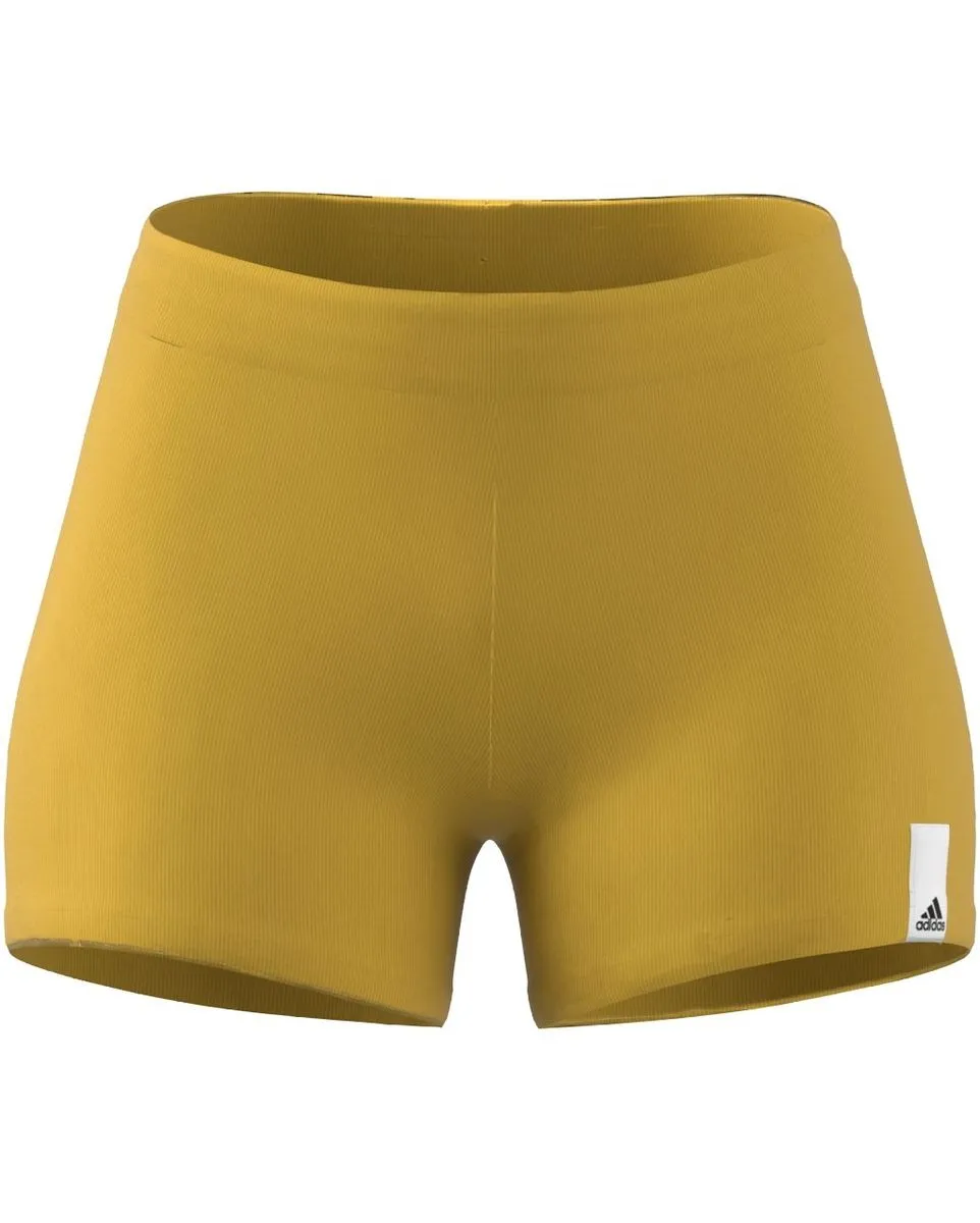 Short Femme W LNG RIB SHO Jaune