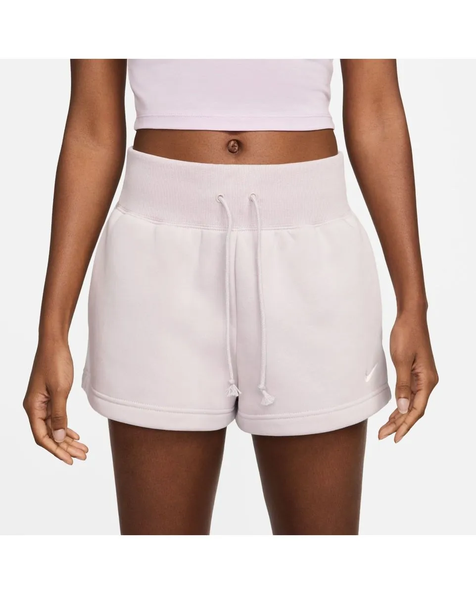 Short Femme W NSW PHNX FLC HR SHORT Violet