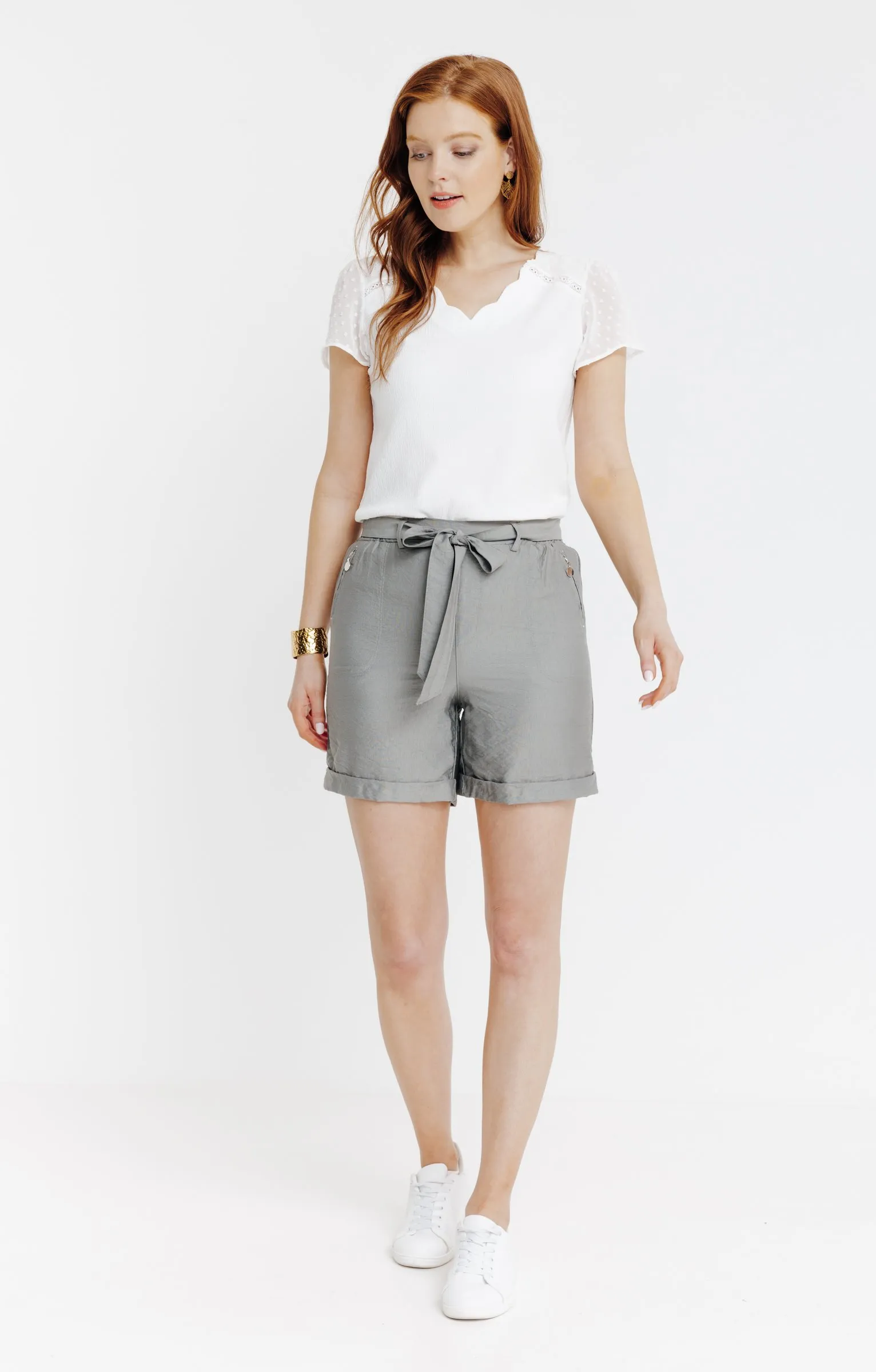 Short fluide avec zip - 23,97 €