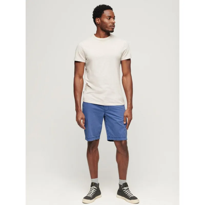 Short officier chino bleu homme - Superdry | wimod