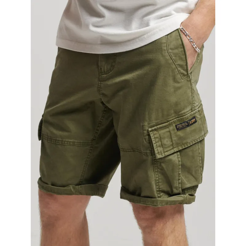 Short officier chino bleu homme - Superdry | wimod