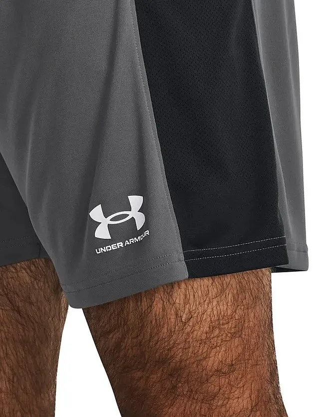 short Under Armour Challenger Knit - Castlerock/White - men´s