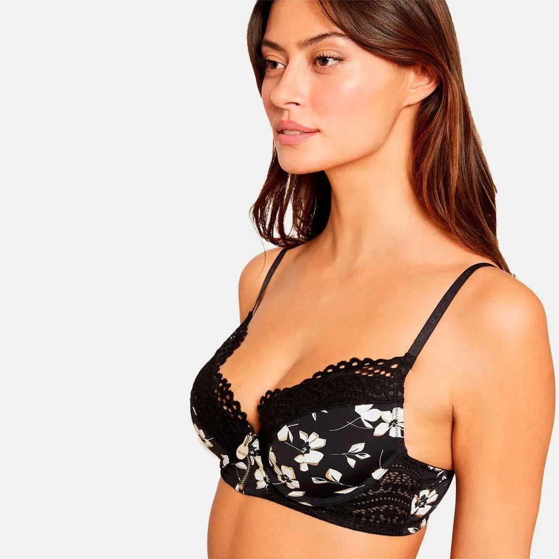 Soutien-gorge Plongeant Armatures - Noir | 3 Suisses