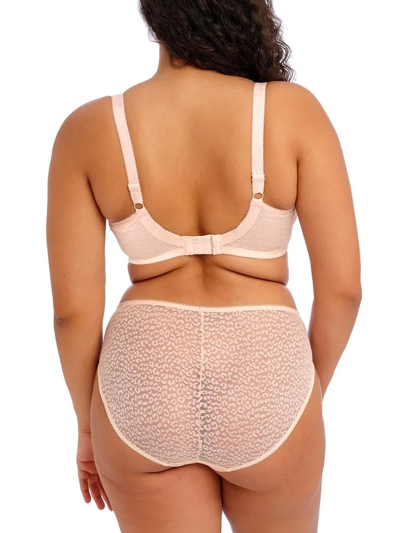 Soutien-gorge plongeant grande taille à armatures Lucie - Rose