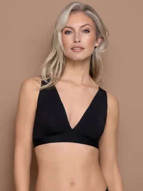 Soutien gorge plongeant - noir