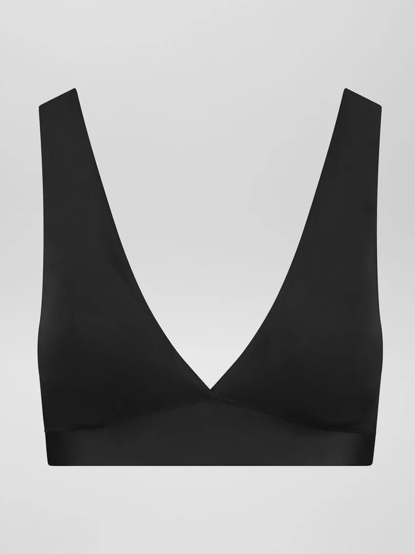 Soutien gorge plongeant - noir